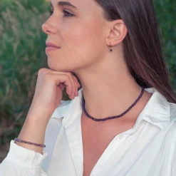 Sloya Collier Et Pendentif<Collier Femme Serena Améthyste Violet