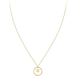 So Charm Bijoux Collier Et Pendentif<Collier Femme So Charm - B3009-DORE - Collier Étoile Doré