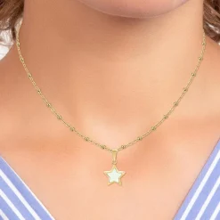 So Charm Bijoux Collier Et Pendentif<Collier Femme So Charm - B3000-DORE - Collier Étoile Doré