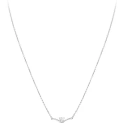 So Charm Bijoux Collier Et Pendentif<Collier Femme So Charm - B4193-ARGENT - Collier Coeur Argenté