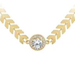 So Charm Bijoux Collier Et Pendentif<Collier Femme So Charm - B3135-DORE - Collier Mode Doré