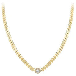 So Charm Bijoux Collier Et Pendentif<Collier Femme So Charm - B3135-DORE - Collier Mode Doré