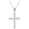 So Charm Bijoux Collier Et Pendentif<Collier Femme So Charm - B4202-ARGENT - Collier Croix Argenté