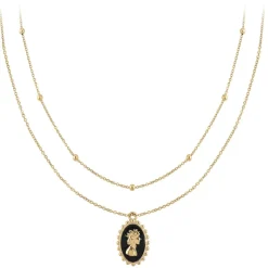 So Charm Bijoux Collier Et Pendentif<Collier Femme So Charm - B3289-DORE - Collier Mode Doré