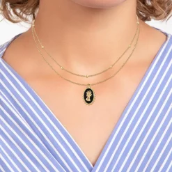 So Charm Bijoux Collier Et Pendentif<Collier Femme So Charm - B3289-DORE - Collier Mode Doré