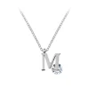 So Charm Bijoux Collier Et Pendentif<Collier Femme So Charm - B1498-M - Collier Initiale Argenté