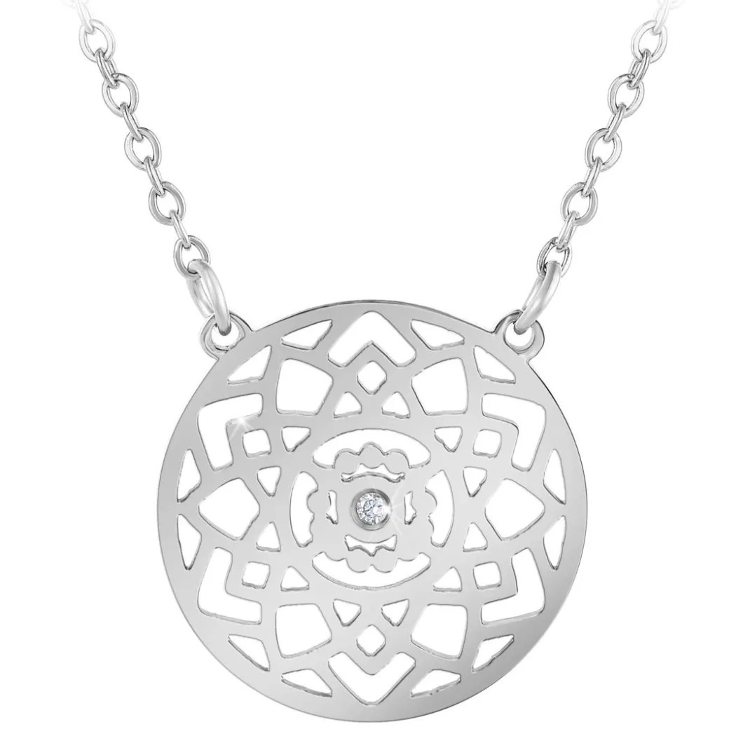 So Charm Bijoux Collier Et Pendentif<Collier Femme So Charm - BD4101- - Collier Mode é Argent