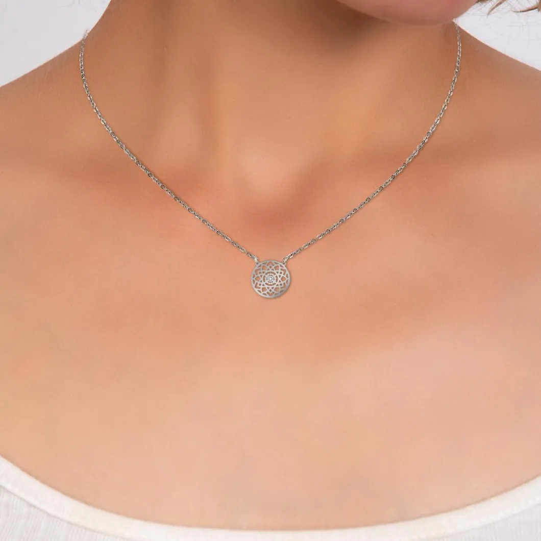 So Charm Bijoux Collier Et Pendentif<Collier Femme So Charm - BD4101- - Collier Mode é Argent