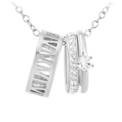 So Charm Bijoux Collier Et Pendentif<Collier Femme So Charm - B3020- - Collier Mode é Argent