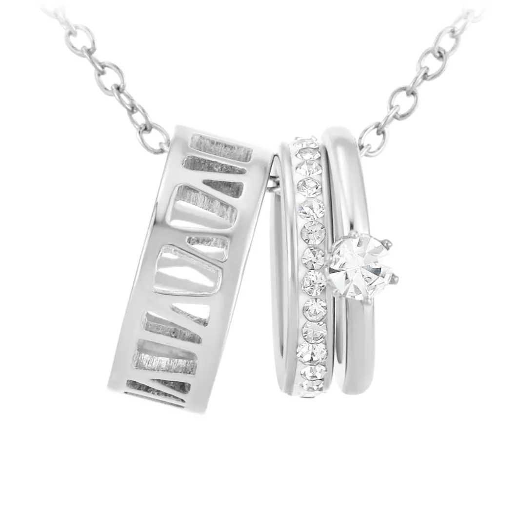 So Charm Bijoux Collier Et Pendentif<Collier Femme So Charm - B3020- - Collier Mode é Argent