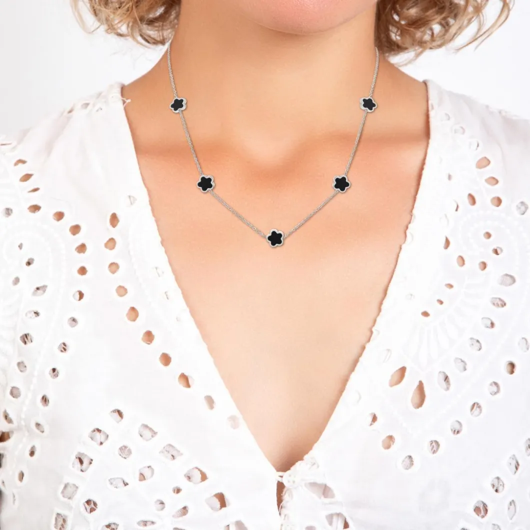 So Charm Bijoux Collier Et Pendentif<Collier Femme So Charm - B4016-ARGENT - Collier Mode Argenté