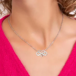 So Charm Bijoux Collier Et Pendentif<Collier Femme So Charm - B2845- - Collier Infini é Argent
