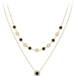 So Charm Bijoux Collier Et Pendentif<Collier Femme So Charm - B4046-DORE - Collier Mode Doré