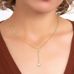 So Charm Bijoux Collier Et Pendentif<Collier Femme So Charm - B3001-DORE - Collier Mode Doré