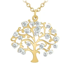 So Charm Bijoux Collier Et Pendentif<Collier Femme So Charm - B3005-DORE - Collier Arbre De Vie