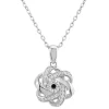 So Charm Bijoux Collier Et Pendentif<Collier Femme So Charm - BD2034-ARGENT-COLLIER-DIAMANT - Collier Mode Argenté