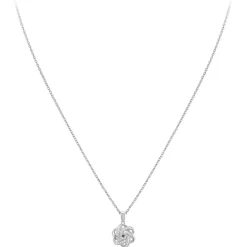 So Charm Bijoux Collier Et Pendentif<Collier Femme So Charm - BD2034-ARGENT-COLLIER-DIAMANT - Collier Mode Argenté