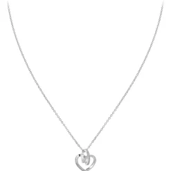So Charm Bijoux Collier Et Pendentif<Collier Femme So Charm - B2809- - Collier Coeur é Argent