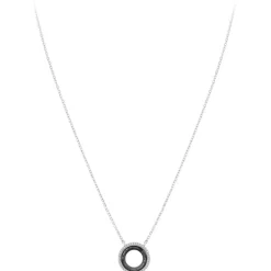 So Charm Bijoux Collier Et Pendentif<Collier Femme So Charm - B4234-NOIR - Collier Mode é Argent