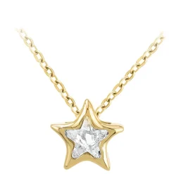 So Charm Bijoux Collier Et Pendentif<Collier Femme So Charm - B3085-DORE - Collier Étoile Doré