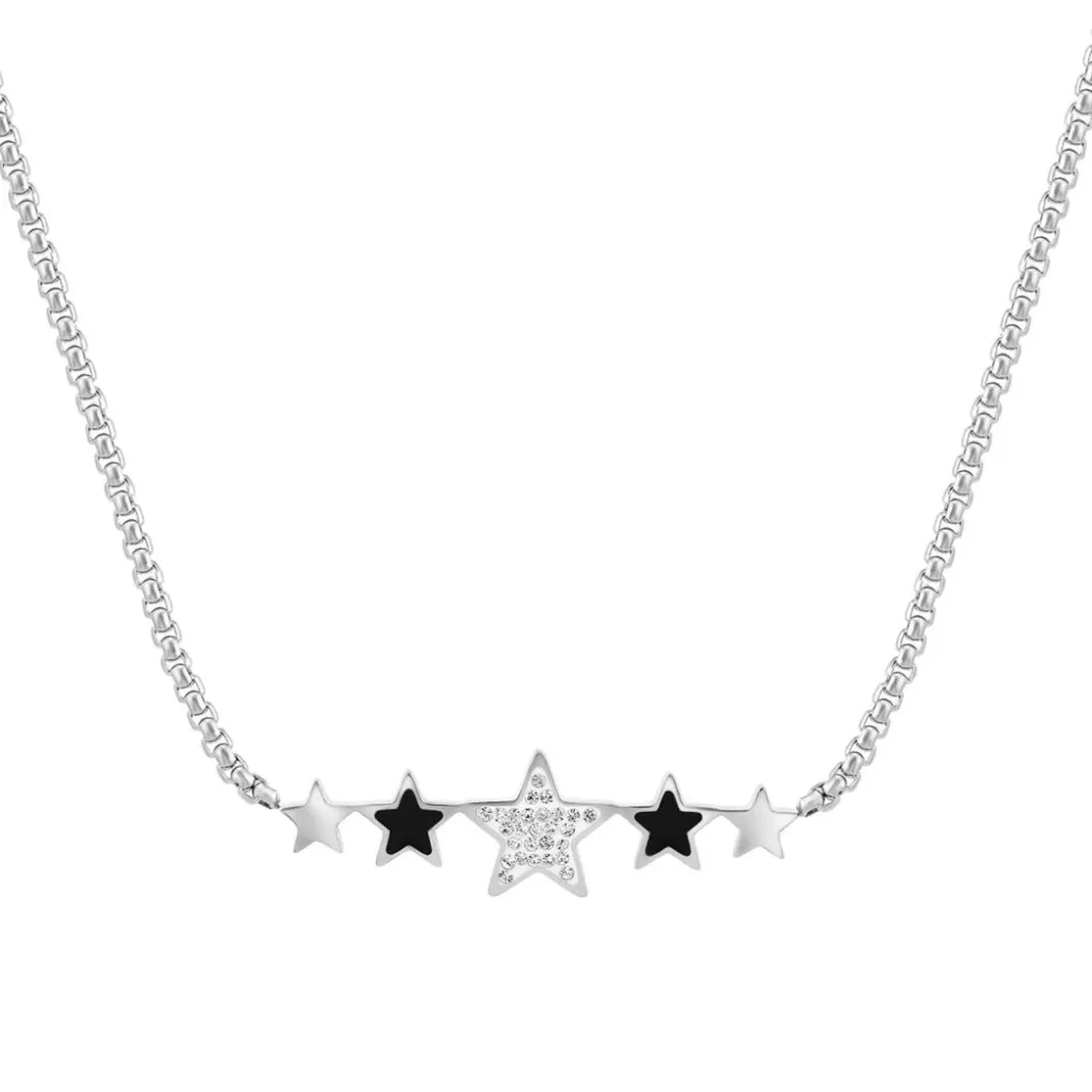 So Charm Bijoux Collier Et Pendentif<Collier Femme So Charm - B2934-ARGENT-COLLIER - Collier Étoile Argenté