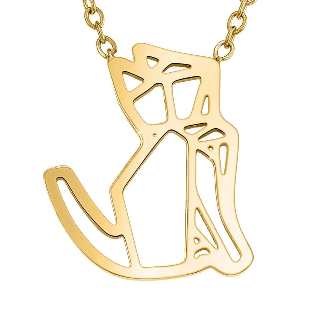 So Charm Bijoux Collier Et Pendentif<Collier Femme So Charm - B2234-DORE - Collier Mode Doré
