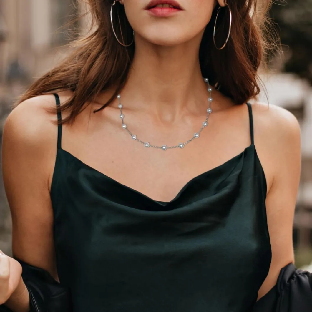 So Charm Bijoux Collier Et Pendentif<Collier Femme So Charm - B4113- - Collier Mode é Argent