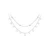 So Charm Bijoux Collier Et Pendentif<Collier Femme So Charm - B2263-ARGENT+B2370-ARGENT - Collier Mode Argenté