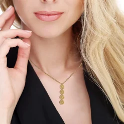 So Charm Bijoux Collier Et Pendentif<Collier Femme So Charm - B4259-DORE - Collier Mode Doré