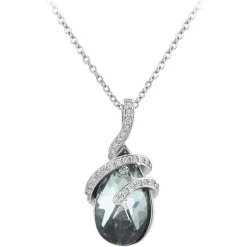 So Charm Bijoux Collier Et Pendentif<Collier Femme So Charm - BS1435-NOIR - Collier Mode é Argent