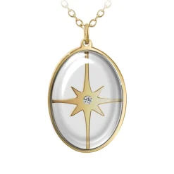 So Charm Bijoux Collier Et Pendentif<Collier Femme So Charm - BD2647-DORE-DIAMANT - Collier Mode Doré