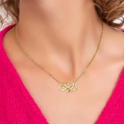 So Charm Bijoux Collier Et Pendentif<Collier Femme So Charm - B2845-DORE - Collier Infini Doré