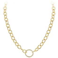 So Charm Bijoux Collier Et Pendentif<Collier Femme So Charm - B2963-DORE - Collier Mode Doré