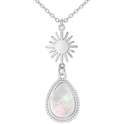 So Charm Bijoux Collier Et Pendentif<Collier Femme So Charm - B2488-ARGENT - Collier Mode Argenté