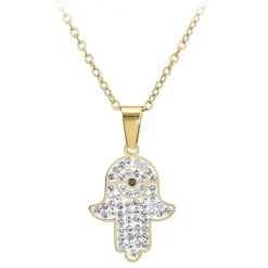So Charm Bijoux Collier Et Pendentif<Collier Femme So Charm - BD2763-DORE-DIAMANT - Collier Mode Doré