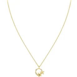 So Charm Bijoux Collier Et Pendentif<Collier Femme So Charm - BD3244-DORE-DIAMANT - Collier Mode Doré