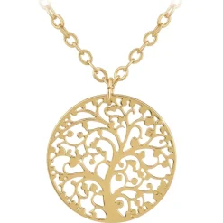 So Charm Bijoux Collier Et Pendentif<Collier Femme So Charm - B4265-DORE - Collier Arbre De Vie Doré
