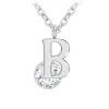So Charm Bijoux Collier Et Pendentif<Collier Femme So Charm - B1498-B - Collier Initiale Argenté