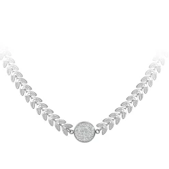 So Charm Bijoux Collier Et Pendentif<Collier Femme So Charm - B2463- - Collier Mode é Argent