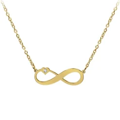 So Charm Bijoux Collier Et Pendentif<Collier Femme So Charm - BD4099-DORE - Collier Infini Doré
