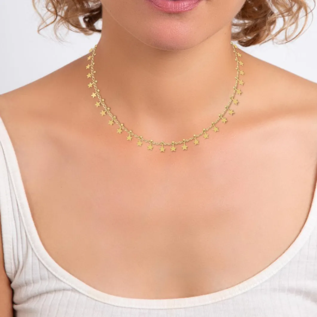 So Charm Bijoux Collier Et Pendentif<Collier Femme So Charm - B3099-DORE - Collier Mode Doré