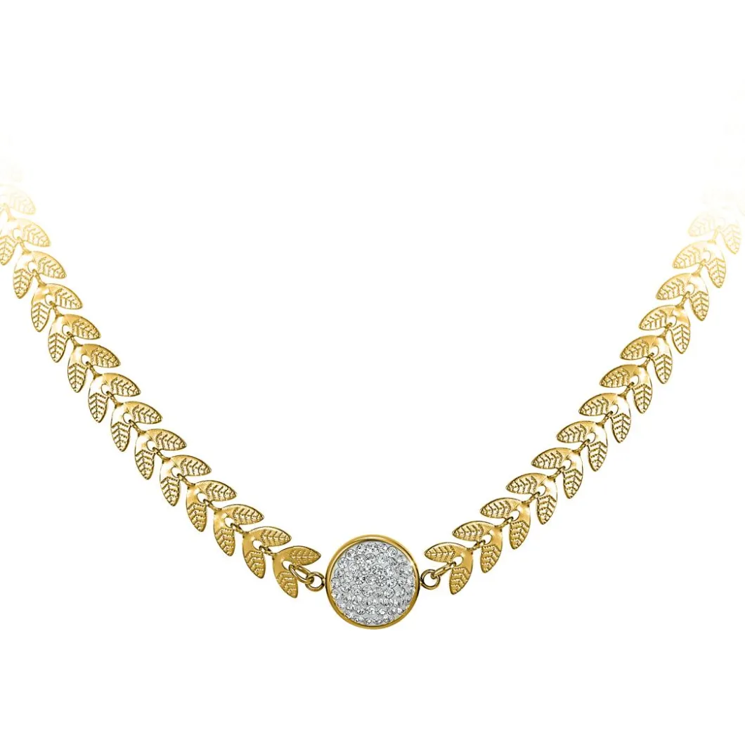 So Charm Bijoux Collier Et Pendentif<Collier Femme So Charm - B2463-DORE - Collier Mode Doré