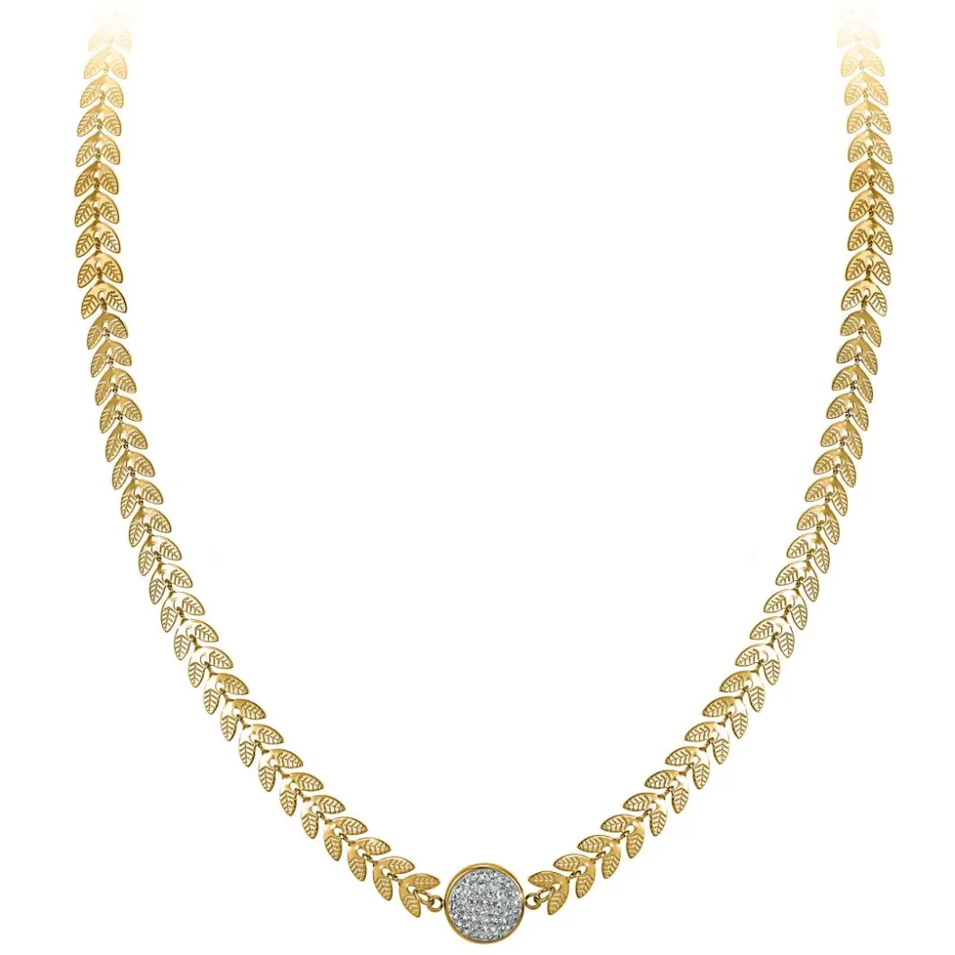 So Charm Bijoux Collier Et Pendentif<Collier Femme So Charm - B2463-DORE - Collier Mode Doré