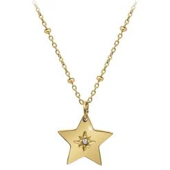 So Charm Bijoux Collier Et Pendentif<Collier Femme So Charm - BD4098-DORE - Collier Étoile Doré