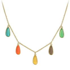 So Charm Bijoux Collier Et Pendentif<Collier Femme So Charm - B4129-DORE - Collier Mode Doré