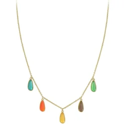So Charm Bijoux Collier Et Pendentif<Collier Femme So Charm - B4129-DORE - Collier Mode Doré