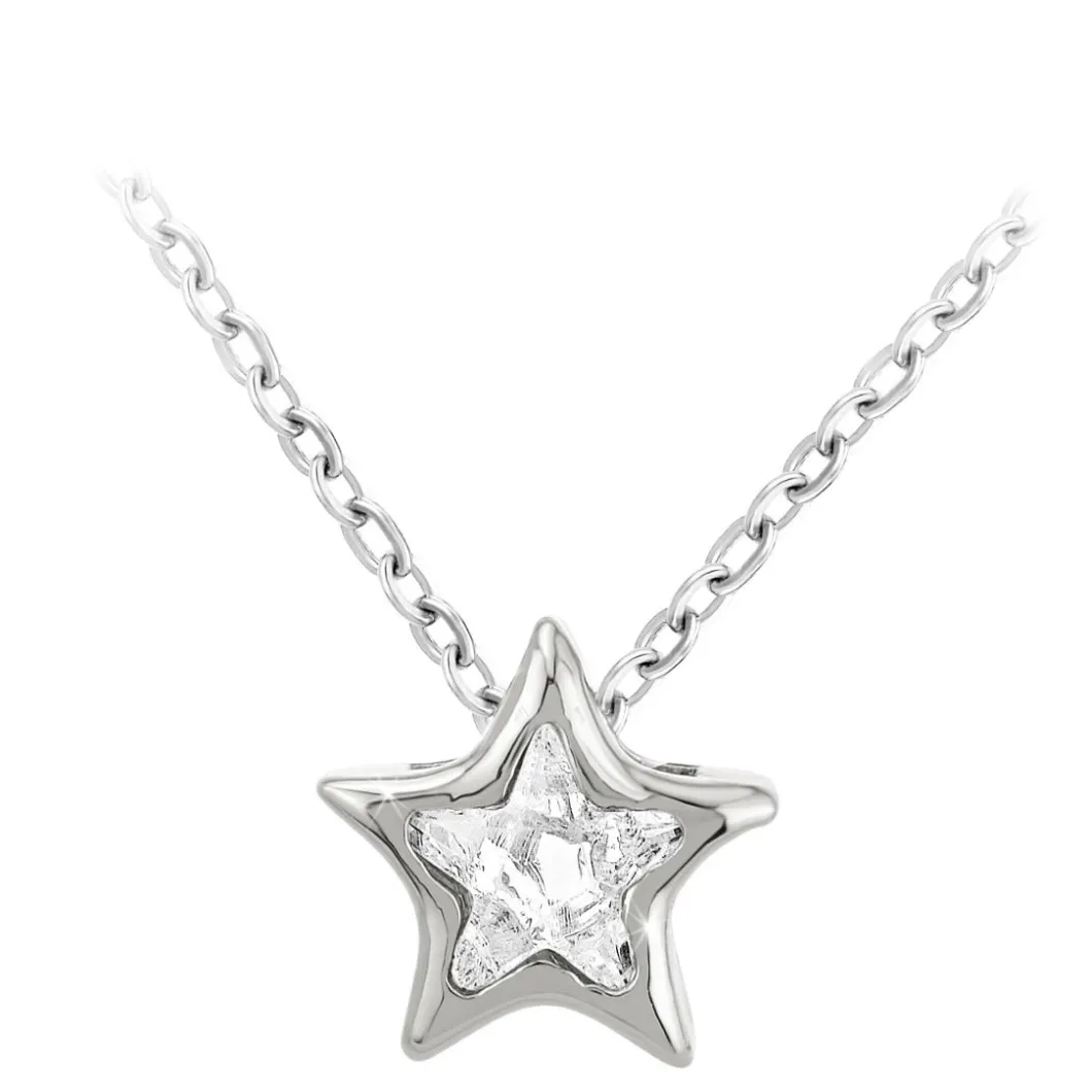 So Charm Bijoux Collier Et Pendentif<Collier Femme So Charm - B3085- - Collier Étoile é Argent