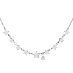 So Charm Bijoux Collier Et Pendentif<Collier Femme So Charm - BD3116-ARGENT-DIAMANT - Collier Mode Argenté