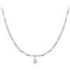 So Charm Bijoux Collier Et Pendentif<Collier Femme So Charm - BD2372-ARGENT-DIAMANT - Collier Mode Argenté