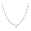 So Charm Bijoux Collier Et Pendentif<Collier Femme So Charm - BD2380-NOIR-DIAMANT - Collier Mode Argenté